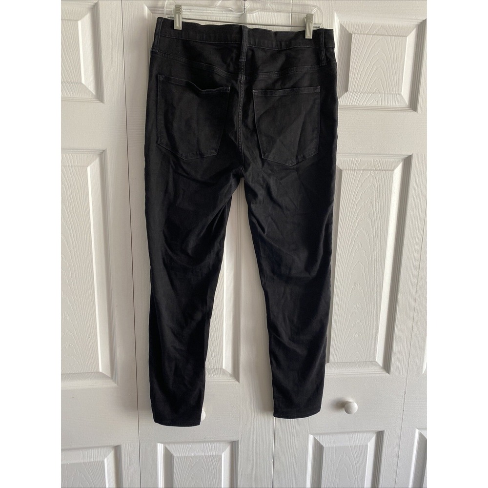 J.Crew High-Rise Skinny Jeans Womens Size 30 Black Stretch Denim‎ Pants - Picture 6 of 7